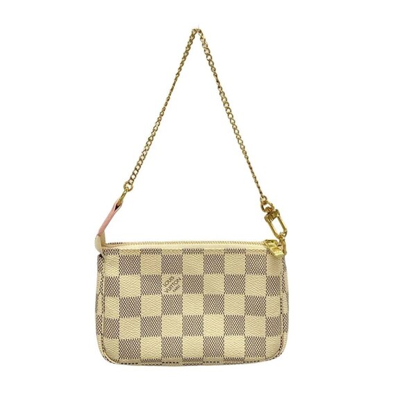 LOUIS VUITTON Mini Pochette Accessoires Damier Azur Multi Damier - 615-050325 - Picture 2 of 10